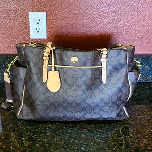 COACH Leather Baby Bag